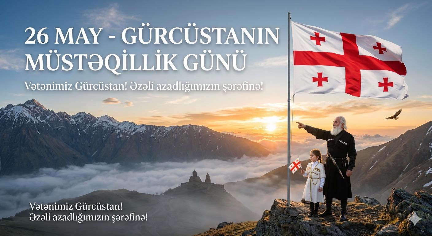 Gürcüstan Müstəqillik Gününü qeyd edir